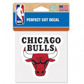 Chicago Bulls 4X4 Perfect Cut Decal product image 1, provided for visual reference and product detail review