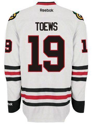 Mens Chicago Blackhawks Jonathan Toews Premier Road Jersey product image 1, provided for visual reference and product detail