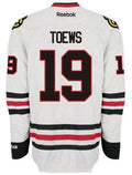Mens Chicago Blackhawks Jonathan Toews Premier Road Jersey product image 1, provided for visual reference and product detail