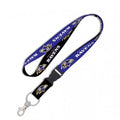 Baltimore Ravens 1" Lanyard with Detachable Buckle By Wincraft product image 1, provided for visual reference and product