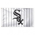 Chicago White Sox Pinstripe 3X5 Deluxe Flag product image 1, provided for visual reference and product detail review