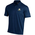 Under Armour Notre Dame Fighting Irish Navy Logo Performance Polo for Men product image 1, provided for visual reference and