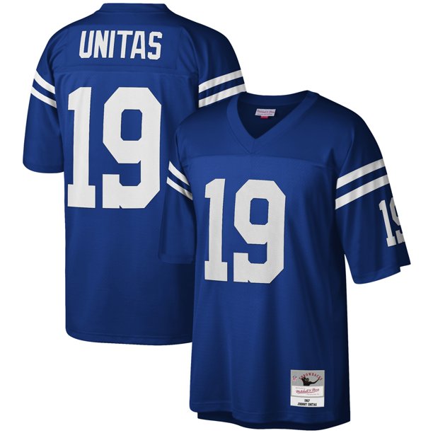 Johnny Unitas Baltimore Colts Mitchell & Ness Legacy Replica Jersey - Royal for Men product image 1, provided for visual