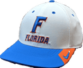 Florida Gators Nike Conference Legacy 91 Performance Flex Hat – White product image 1, provided for visual reference and
