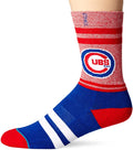 Chicago Cubs Adult Diamond Socks product image 1, provided for visual reference and product detail review