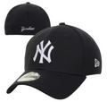 New York Yankees Team Classic 39Thirty Navy Flex Fit Hat product image 1, provided for visual reference and product detail