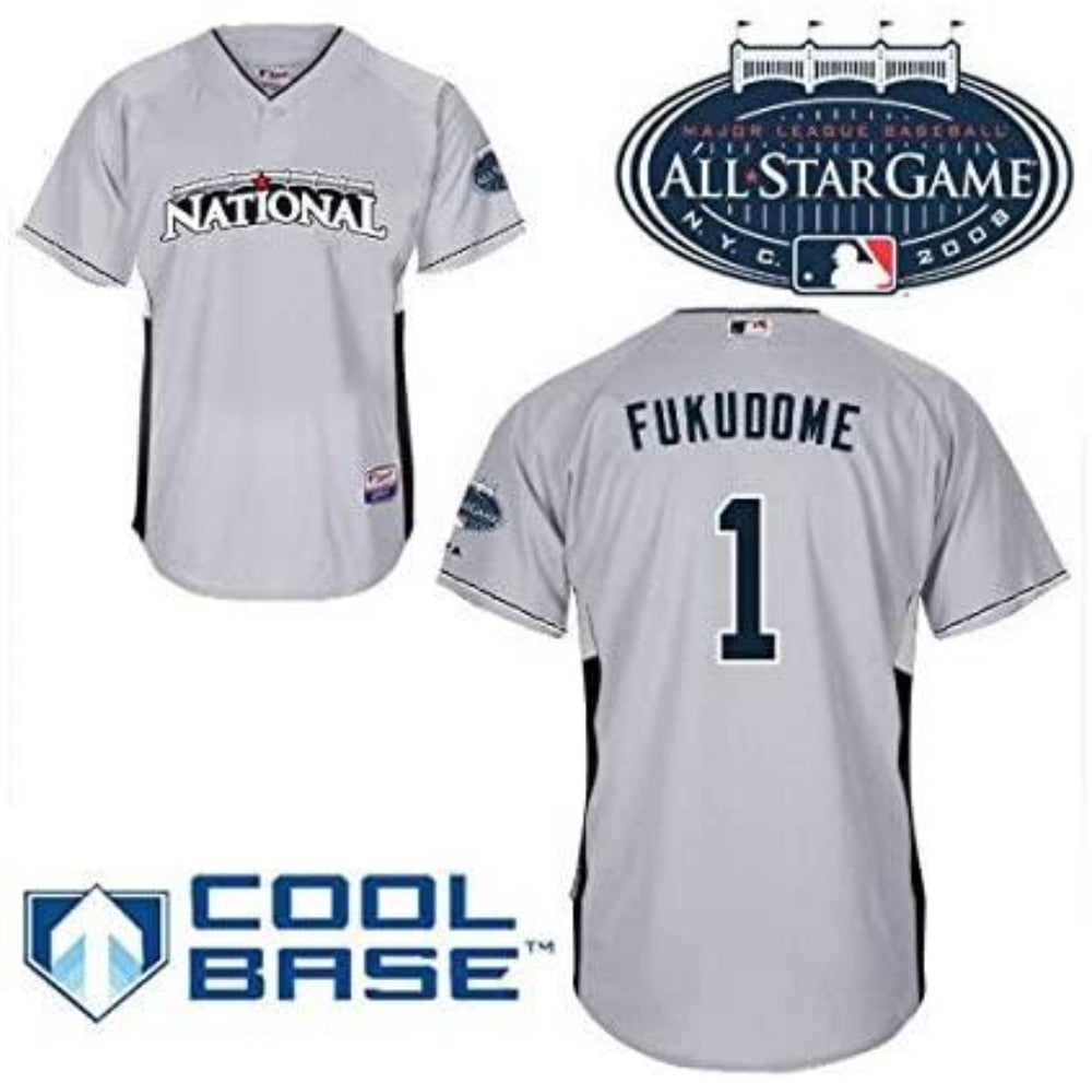 Authentic Kosuke Fukudome Chicago Cubs 2008 National League All-Star COOL BASE BP Jersey product image 1, provided for