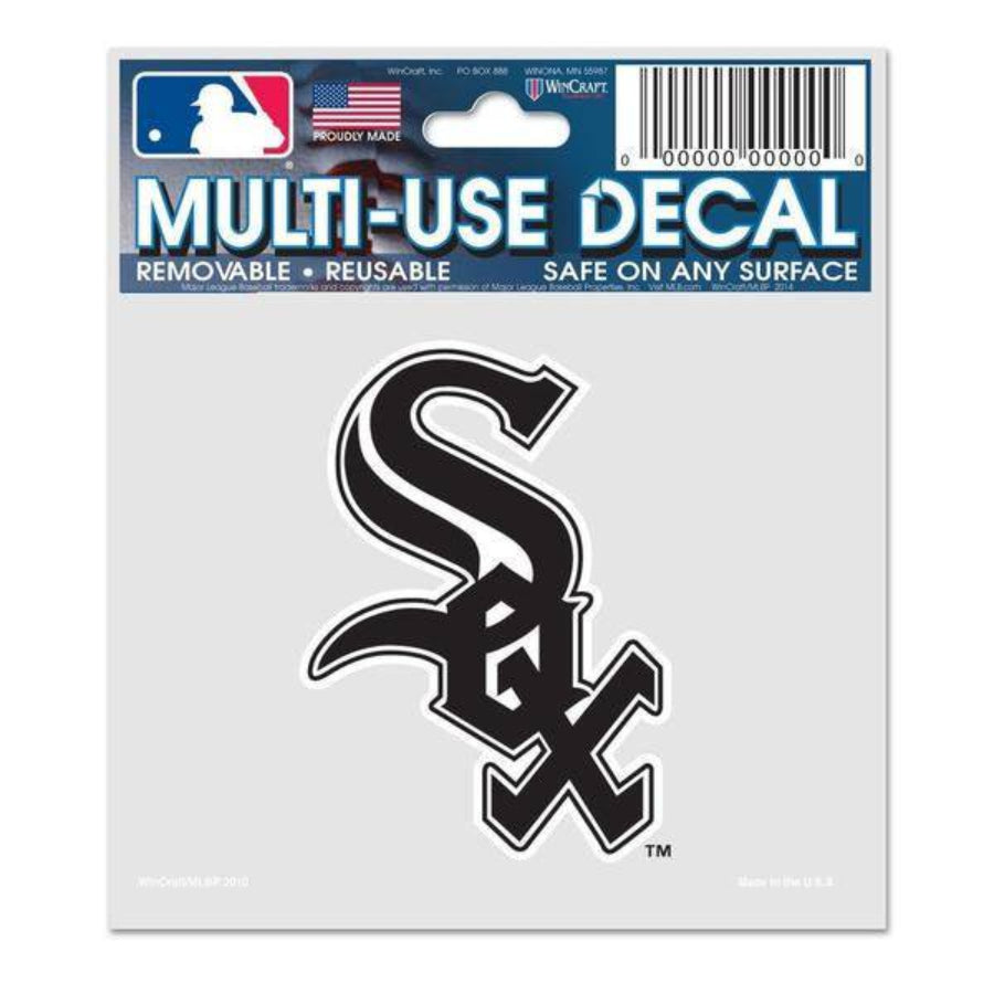 Chicago White Sox 3X4 Multi-Use Decal By Wincraft product image 1, provided for visual reference and product detail review