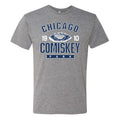 Comiskey Park Heather Gray Over The Top T-Shirt for Men product image 1, provided for visual reference and product detail