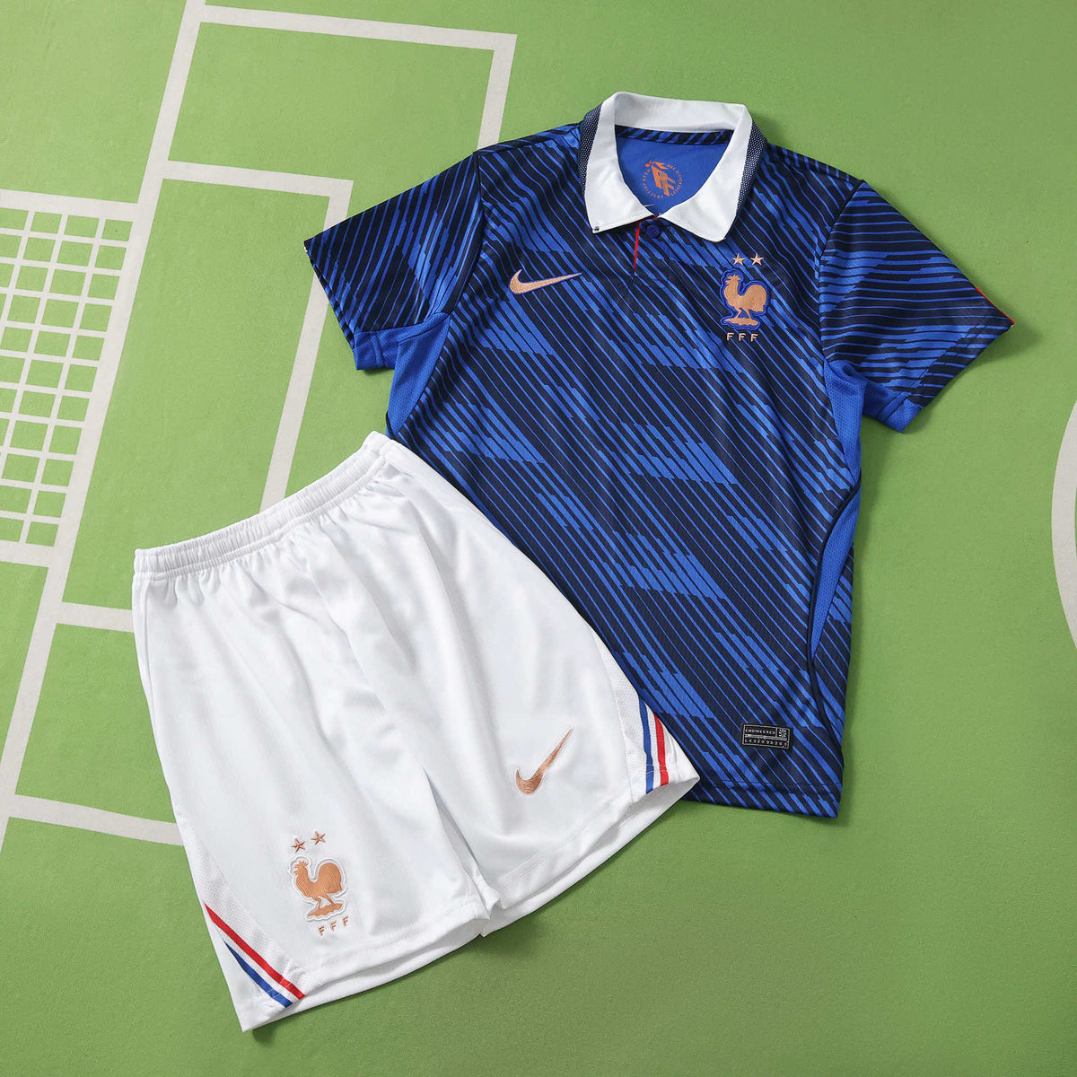 Kids France Home Jersey 2026 World Cup Football Kit Soccer product image 1