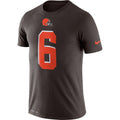 Cleveland Browns Baker mayfield Nike Brown Player Pride Name & Number Performance T-Shirt for Men product image 1, provided