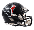 Houston Texans Speed Mini Helmet product image 1, provided for visual reference and product detail review
