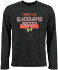 Chicago Blackhawks Mens Reebok Common Property Ultimate Supremium Synthetic Long Sleeve Shirt product image 1, provided for