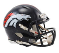 Denver Broncos Speed Mini Helmet product image 1, provided for visual reference and product detail review
