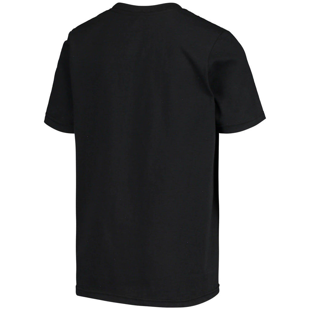 Phoenix Suns Mitchell & Ness Youth Throwback Logo Hardwood Classics Burst T-Shirt - Black product image 3, provided for