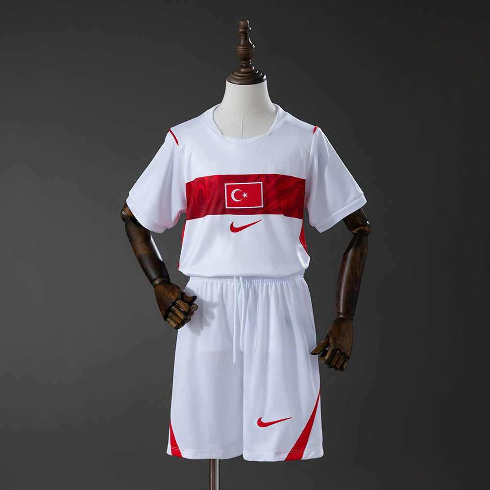 Kids Turkey Home Jersey 2026 World Cup Football Kit Soccer product image 1