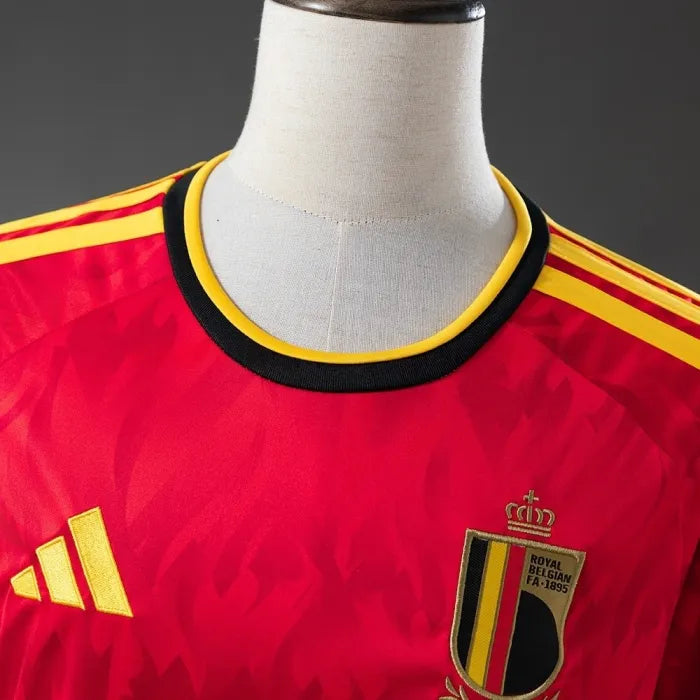 Belgium Home Jersey 2026 World Cup Long Sleeves Football product image 2
