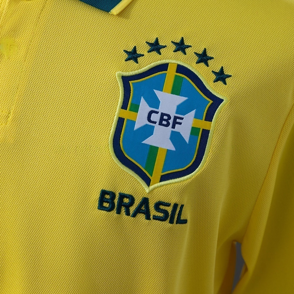 Brazil POLO Jersey 2026 World Cup Football Kit Soccer Shirt product image 5