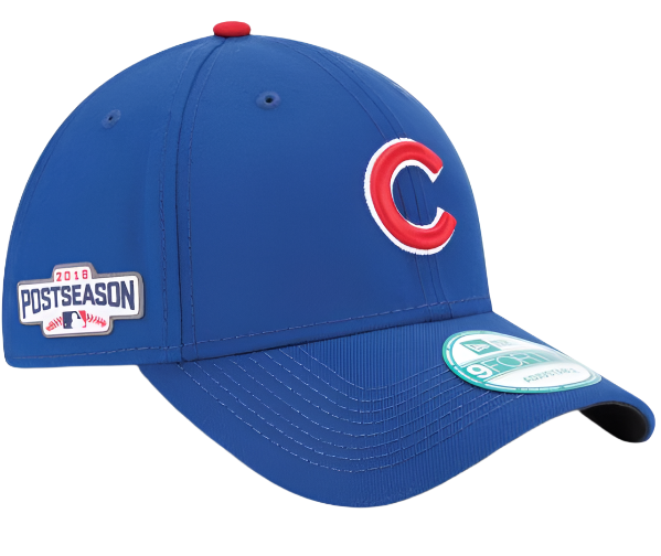 Chicago Cubs New Era Royal 2016 Postseason 9FORTY Adjustable Hat for Men product image 1, provided for visual reference and