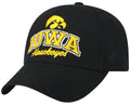 Mens Iowa Hawkeyes Advisor Adjustable Hat By Top Of The World product image 1, provided for visual reference and product