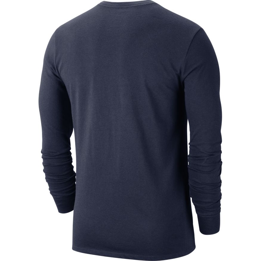 Penn State Nittany Lions Long Sleeve Navy College Nike Dri-Fit T-Shirt for Men product image 2, provided for visual