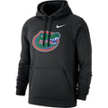 Florida Gators Nike Logo Club Fleece Pullover Hoodie - Black product image 1, provided for visual reference and product
