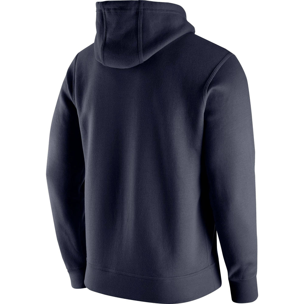 Illinois Fighting Illini Nike Club Fleece Pullover Hoodie – Navy product image 2, provided for visual reference and product