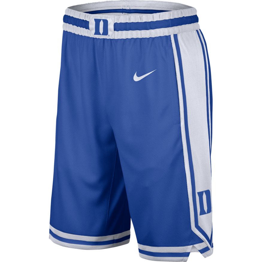 Duke Blue Devils Nike Replica Team Basketball Shorts - Royal product image 2, provided for visual reference and product