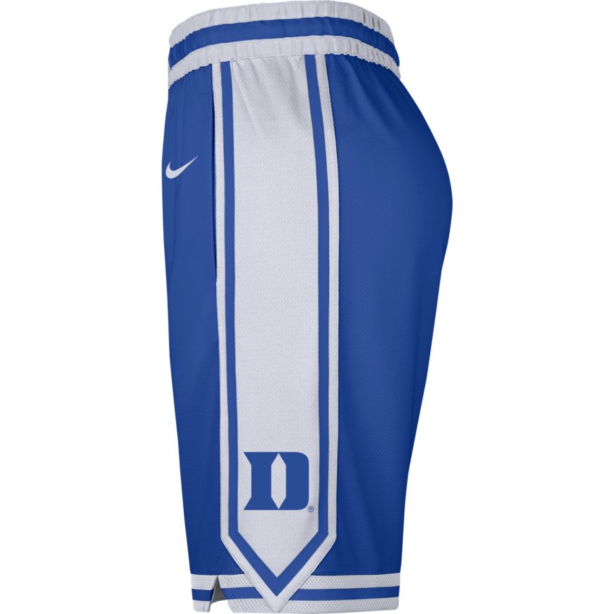 Duke Blue Devils Nike Replica Team Basketball Shorts - Royal product image 4, provided for visual reference and product
