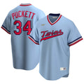 Nike Kirby Puckett Blue Cooperstown Collection Player Jersey for Men product image 1, provided for visual reference and