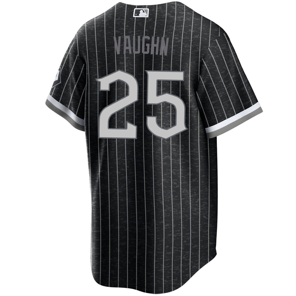 Andrew Vaughn Chicago White Sox Nike Black City Connect Premium Stitch Replica Jersey for Men product image 3, provided for