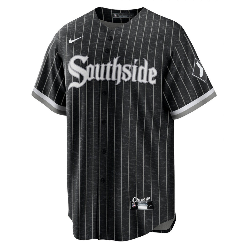 Andrew Vaughn Chicago White Sox Nike Black City Connect Premium Stitch Replica Jersey for Men product image 2, provided for