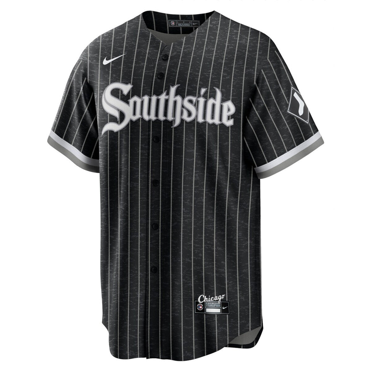 Andrew Vaughn Chicago White Sox Nike Black City Connect Premium Stitch Replica Jersey for Men product image 2, provided for
