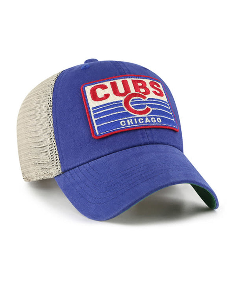 '47 Chicago Cubs Royal Four Stroke Clean Up Adjustable Hat product image 2, provided for visual reference and product detail