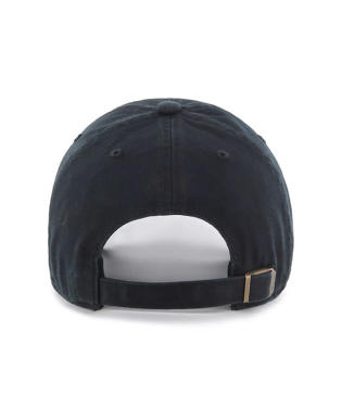 Chicago Cubs MLB Black Bullseye Logo 47 Clean Up Strapback Cap product image 2, provided for visual reference and product