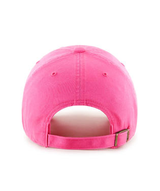Chicago Cubs MLB Magenta Primary Logo 47 Clean Up Strapback Cap product image 2, provided for visual reference and product