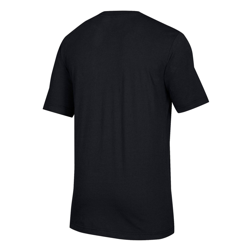 Mens Chicago Blackhawks Hockey Club Premium Adidas Black T-Shirt product image 2, provided for visual reference and product
