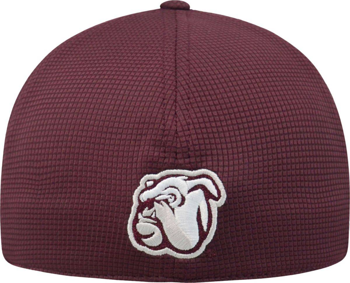 Top of the World Men Mississippi State Bulldogs Maroon Booster Plus 1Fit Flex Hat product image 2, provided for visual