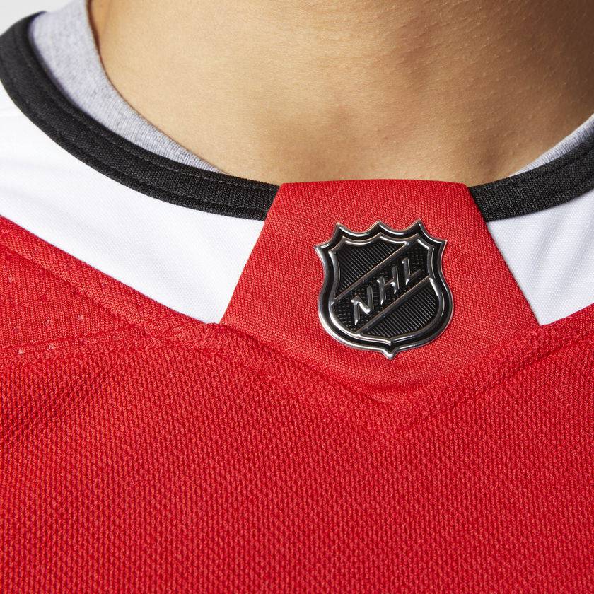 Chicago Blackhawks Brent Seabrook Adidas Red Authentic Player Jersey for Men product image 3, provided for visual reference