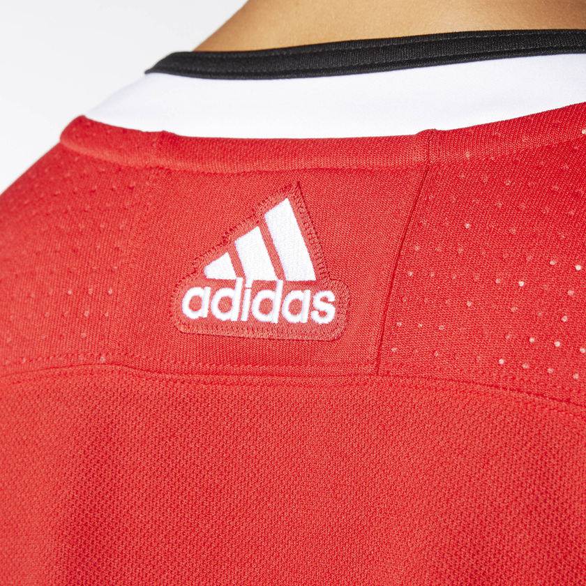 Chicago Blackhawks Brent Seabrook Adidas Red Authentic Player Jersey for Men product image 6, provided for visual reference