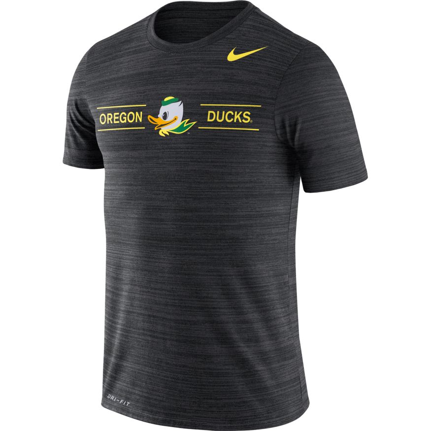 Nike Oregon Ducks Velocity GFX Short Sleeve Dri-Fit Nike T-Shirt for Men product image 1, provided for visual reference and