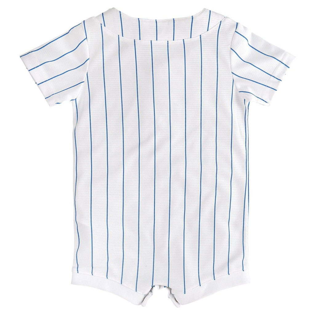 Chicago Cubs Newborn & Infant Jersey Romper product image 2, provided for visual reference and product detail review