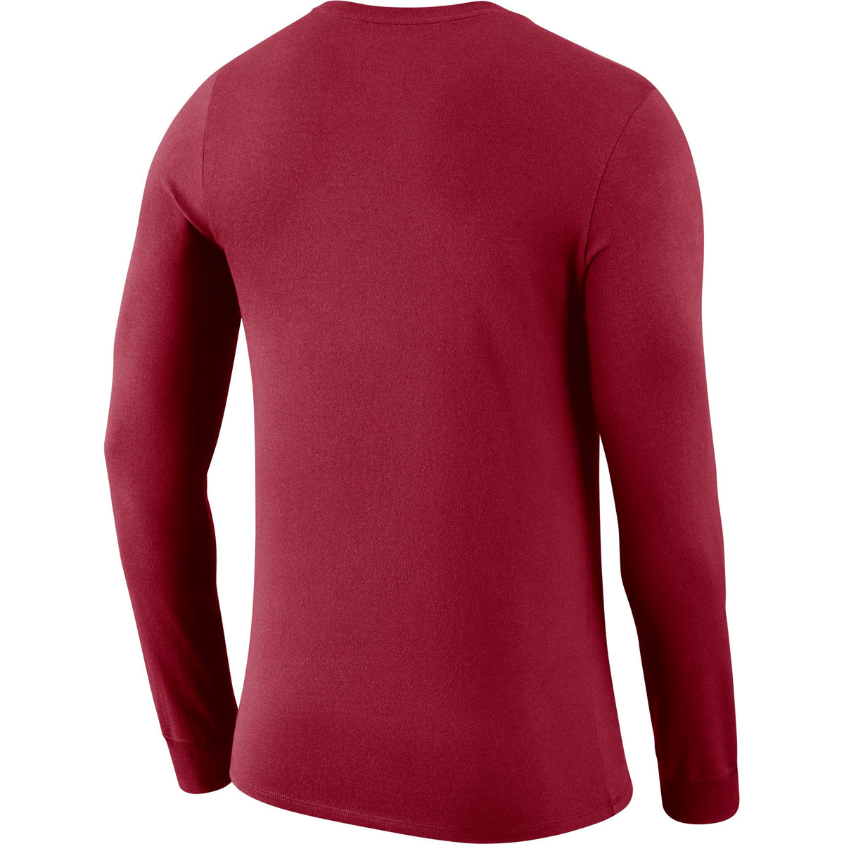Mens Nike Alabama Crimson Tide Mantra Crimson Long Sleeve T-Shirt product image 2, provided for visual reference and product
