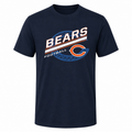 Chicago Bears Youth Serious Business T-Shirt - Navy Blue product image 1, provided for visual reference and product detail