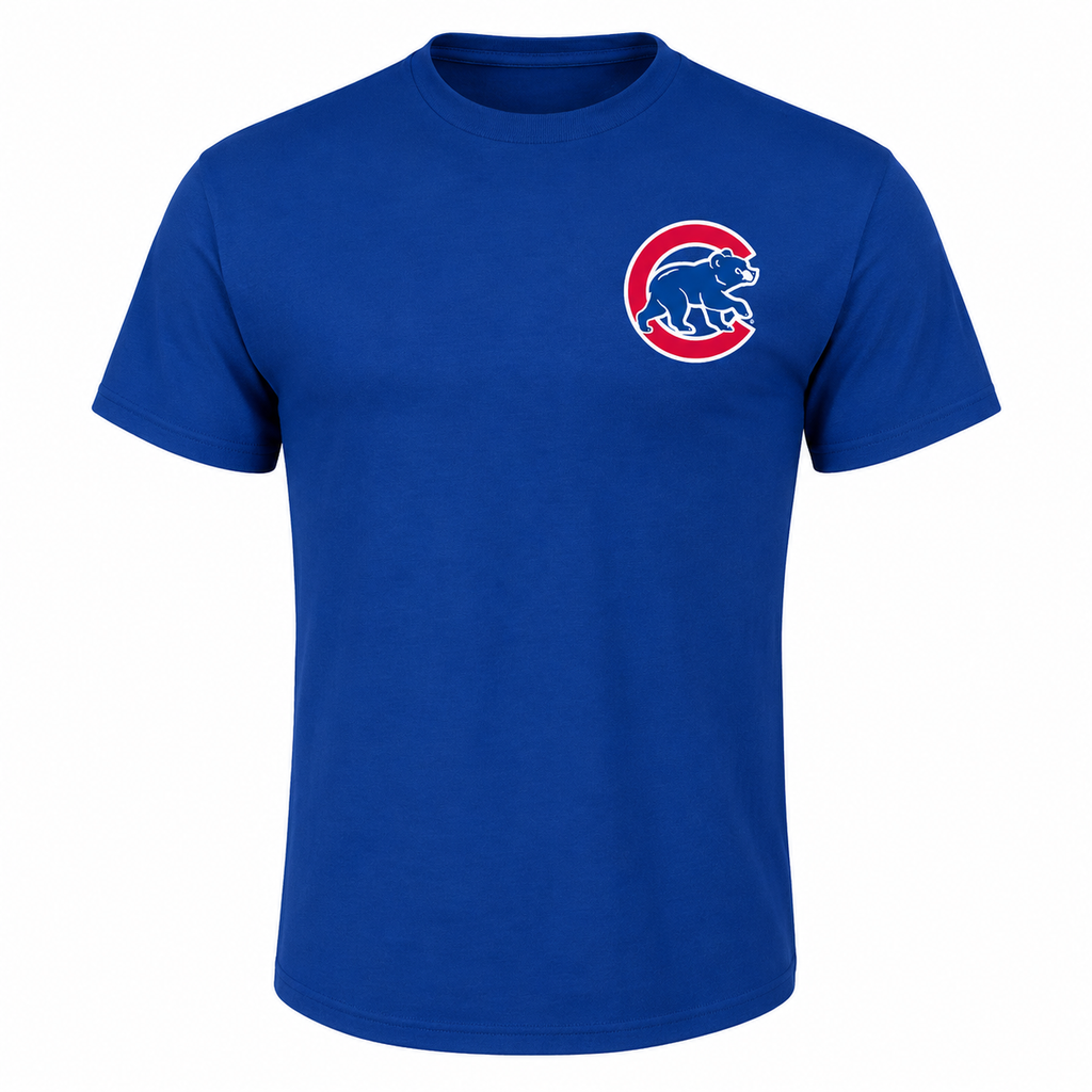 Chicago Cubs Ron Santo Player Name & Number T-Shirt for Men product image 2, provided for visual reference and product
