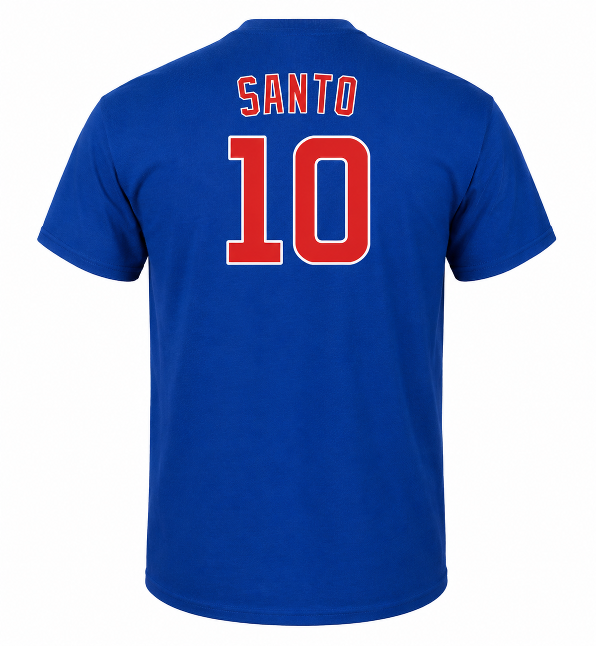 Chicago Cubs Ron Santo Player Name & Number T-Shirt for Men product image 1, provided for visual reference and product