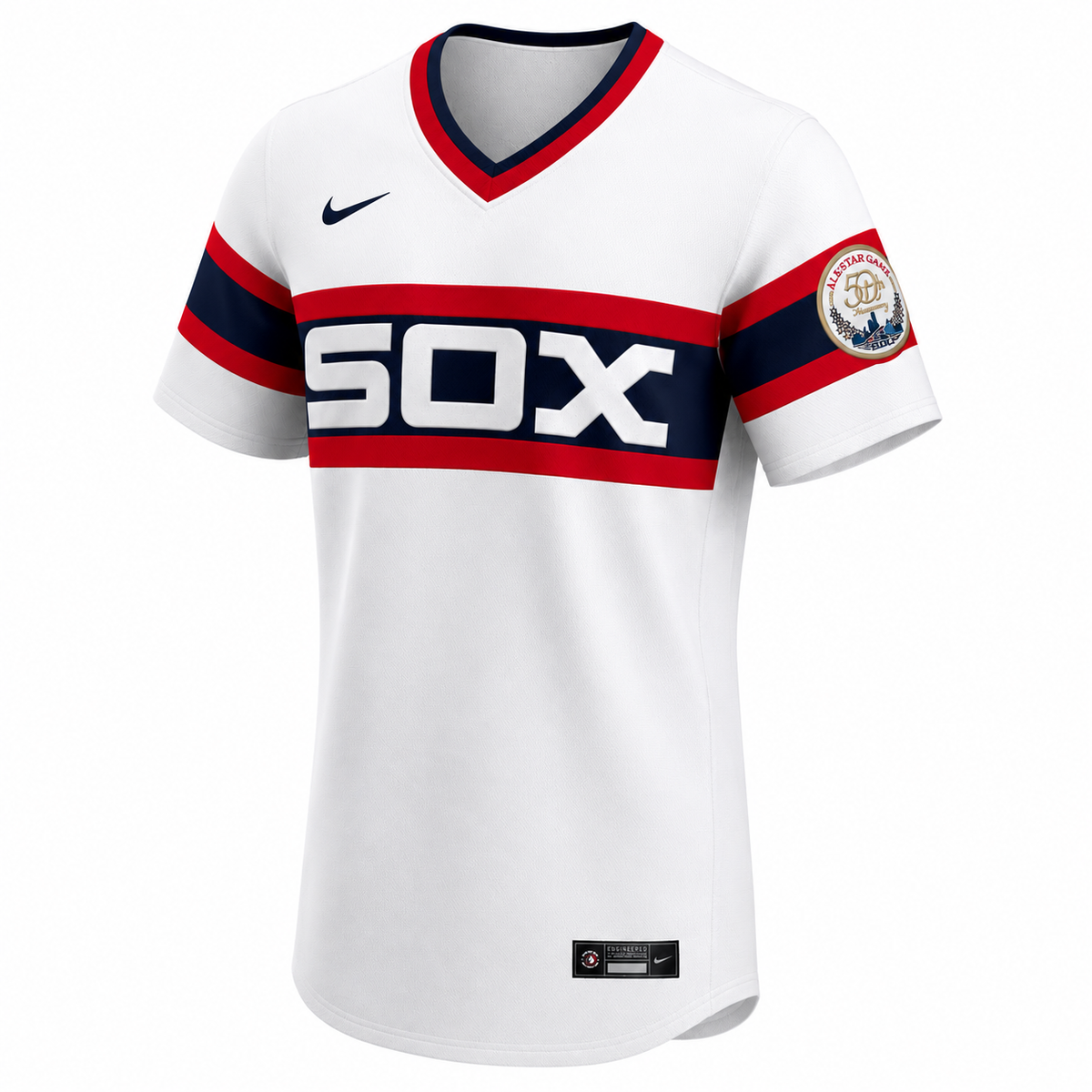 Chicago White Sox Nike White Alternate 1983 Authentic Official Team Jersey for Men product image 1, provided for visual