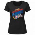 Chicago Cubs Black 2016 World Series Champions Parade T-Shirt for Women product image 1, provided for visual reference and