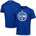 Mens Chicago Cubs Under Armour Chi-Town Ball Heat Gear T-Shirt product image 1, provided for visual reference and product