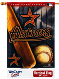 Houston Astros Vertical Flag product image 1, provided for visual reference and product detail review